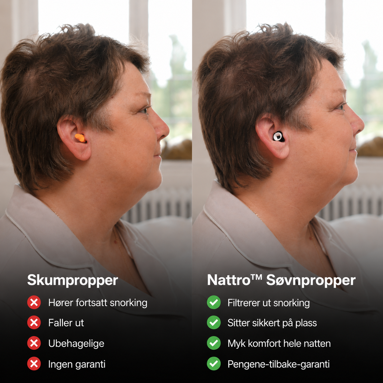Nattro™ Søvnpropper